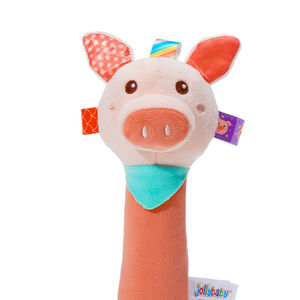 Μαλακό Παιχνίδι Οδοντοφυΐας – Κουδουνίστρα Pig 