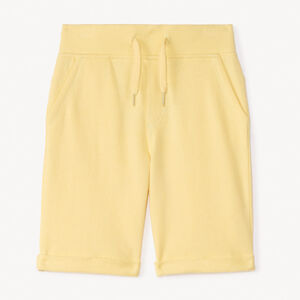 Μπέρμουντα από μονόχρωμο πλέγμα για αγόρια 