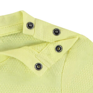 Κοντομάνικο μπλουζάκι μονόχρωμο effet texturé για bebe αγόρι  Main Κοντομάνικο μπλουζάκι μονόχρωμο effet texturé για bebe αγόρι