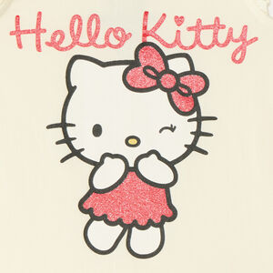 Αμάνικο μπλουζάκι με βολάν Hello Kitty για κορίτσι μωρό 