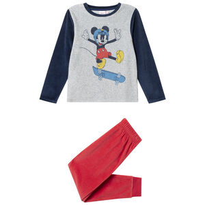Pyjama en velours print Mickey Disney 