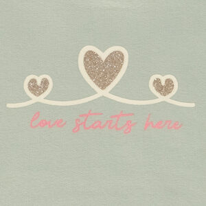 Φούτερ σε molleton print φαντεζί για bebe κορίτσι 