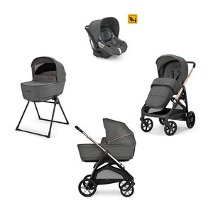 Σύστημα Μεταφοράς Aptica Quattro Με Darwin Velvet Grey - Inglesina Main Σύστημα Μεταφοράς Aptica Quattro Με Darwin Velvet Grey - Inglesina