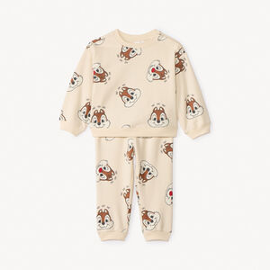 Σετ jogging από φλις με τύπωμα Tic και Tac Disney για αγόρι μωρό 