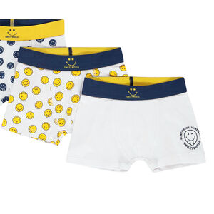 Σετ από 3 boxers SmileyWorld αγόρι 