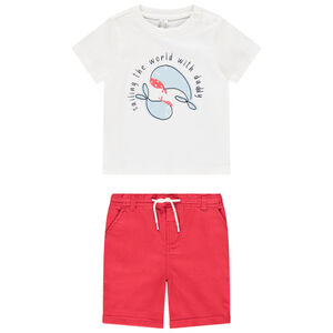 Σετ 2 τμχ. με σχέδιο φάλαινες για bebe αγόρι  Main Σετ 2 τμχ. με σχέδιο φάλαινες για bebe αγόρι