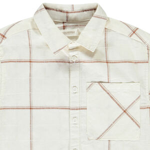 Πουκάμισο κοντομάνικο καρό για αγόρι 