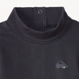 Σετ 2 μονόχρωμα μπλουζάκια ζιβάγκο jersey για μωρό αγόρι 