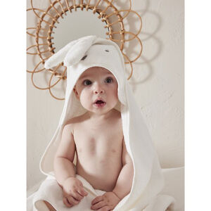 Cape de bain + gant de toilette B&M Snow 