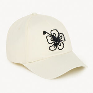 Καπέλο με λουλούδια τιαρέ και κορδόνι για κορίτσι 