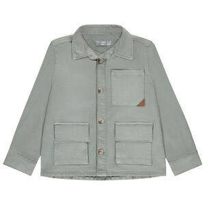 Αμάνικη πουκάμισο σε denim με τσέπες για αγόρι 