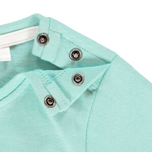 Κοντομάνικο μπλουζάκι με σχέδιο ζώων για μωρό αγόρι 