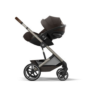 Poussette Duo Balios S Lux 2026 + Nacelle Chocolate Brown 