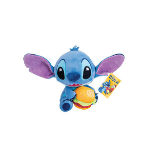 Λούτρινο Χνουδωτό Disney Stitch με Burger 25 εκ. 