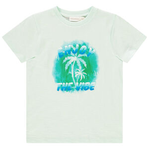 T-shirt κοντομάνικο puff σχέδιο για αγόρι Main T-shirt κοντομάνικο puff σχέδιο για αγόρι