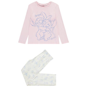 Σετ πιτζάμας μακρύ από jersey Stitch & Angel Disney για κορίτσι Main Σετ πιτζάμας μακρύ από jersey Stitch & Angel Disney για κορίτσι