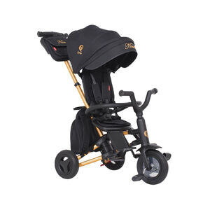Ποδηλατακι Τρικυκλο Σπαστο Nova Air Wheels Golden-Black Exclusive QPLAY 