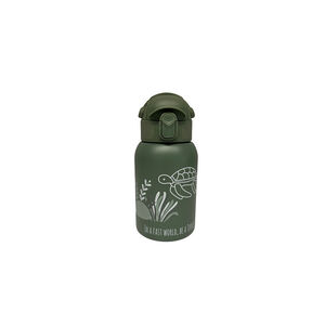 Ανοξείδωτο Μπουκάλι-Θερμός 350ml In A Fast Word Be A Turtle 