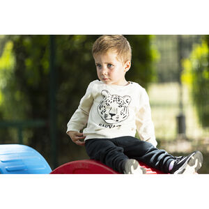 Ensemble de jogging à motif pour bébé garçon Main Ensemble de jogging à motif pour bébé garçon