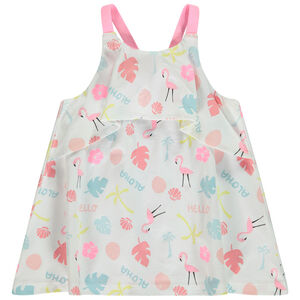 Τουνίκ χωρίς μανίκια με φαντεζί σχέδιο φλαμίνγκο για bebe κορίτσι  Main Τουνίκ χωρίς μανίκια με φαντεζί σχέδιο φλαμίνγκο για bebe κορίτσι