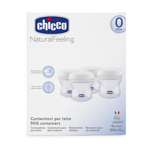 Δοχεία γάλακτος Natural Feeling 4τμχ Chicco  