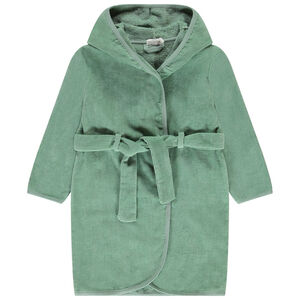 Μπουρνούζι από σφουγγάρι με κουκούλα για αγόρι 