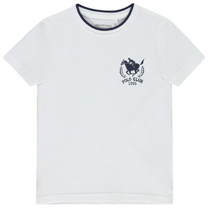 Κοντομάνικο μπλουζάκι με φαντεζί σχέδιο για αγόρι 