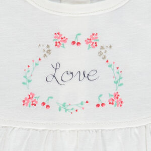 Σετ γιλέκο + τούνα + κολάν με ρίγες για μωρό κορίτσι 