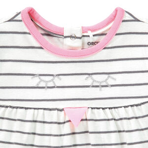 Σέτ 3 τεμαχίων: τούνη, ζακέτα και κολάν για μωρό κορίτσι 