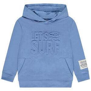 Φούτερ με κουκούλα και φαντεζί σχέδιο για αγόρι 