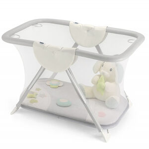 Cam Παρκοκρέβατο Brevettato Millegiochi με χαλάκι και λούτρινο λαγό 