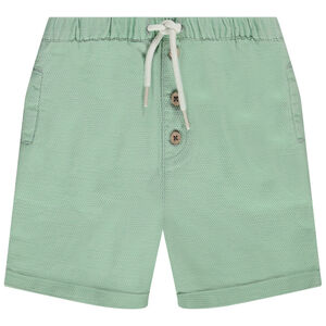 Βερμούδα με εφέ κηρήθρας για bebe αγόρι 