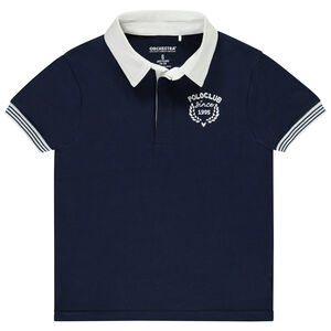 Πολο κοντομάνικο με κέντημα για αγόρι 