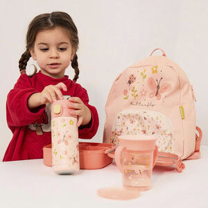 Βαθμός εκπαίδευσης μωρού Sippy Cup 360º 270ml Πεταλούδα 6M+ 