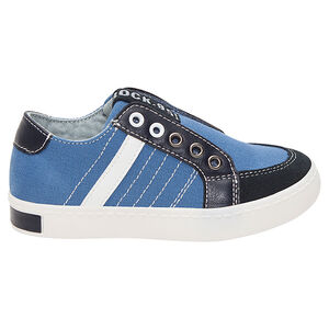 Υφασμάτινα χαμηλά αθλητικά παπούτσια χωρίς κορδόνια  