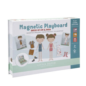 Μαγνητικό Παιχνίδι Σύνθεσης Εικόνων Σε Κασετίνα Jim & Rosa FSC 