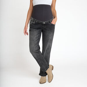 Τζιν εγκυμοσύνης με ψηλή ζώνη 