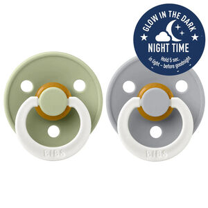 Bibs Πιπιλες Colour Round 2 Pack- Sage/Cloud Glow No3 