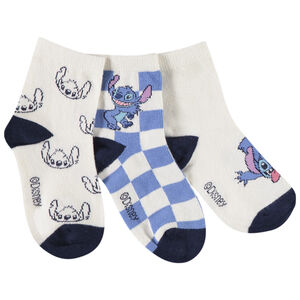 Σετ 3 ζευγών κάλτσες Stitch Disney για αγόρι 