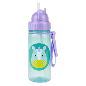 Μπουκαλακι Zoo Straw Bottle Pp Μονόκερος SKIPHOP 
