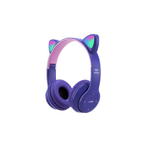 Ασύρματα Ακουστικά Μωβ 