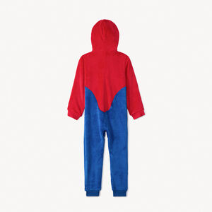 Surpyjama σε sherpa Spider-Man Marvel για αγόρι μπλε ναυτικό και κόκκινο 