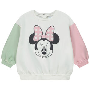 Φούτερ oversize με εφέ color block Minnie Disney για κορίτσι bebé 