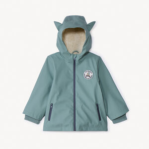 Παιδικό αδιάβροχο παρκά με κουκούλα για αγόρια. 
