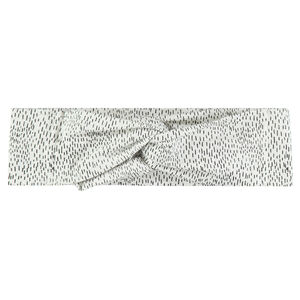 Bandeau croisé imprimé traits pour fille 