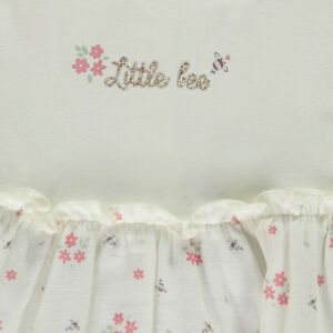 Φόρεμα 2 σε 1 με floral σχέδιο για μωρό κορίτσι 