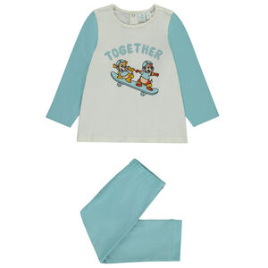 Πιτζάμα 2 τμχ. Tic & Tac Disney για μωρό αγόρι με διαφορετικά παντελόνια ανάλογα με την ηλικία 