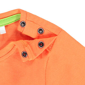 Κοντομάνικο μπλουζάκι με σχέδιο ζώων για μωρό αγόρι 