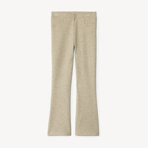 Legging évasé effet côtelé uni pour fille 