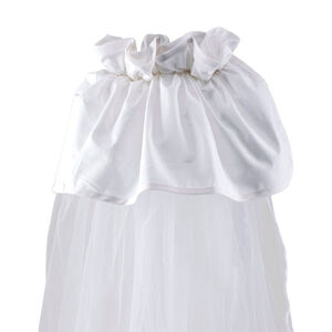 Κουνουπιέρα 180x540 Λευκή για παιδικό κρεβάτι 